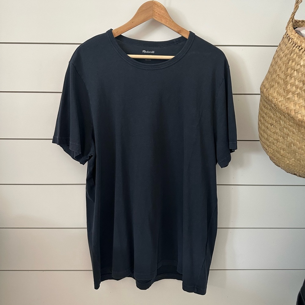 Madewell AllDay Men’s Short Sleeve Black Tee